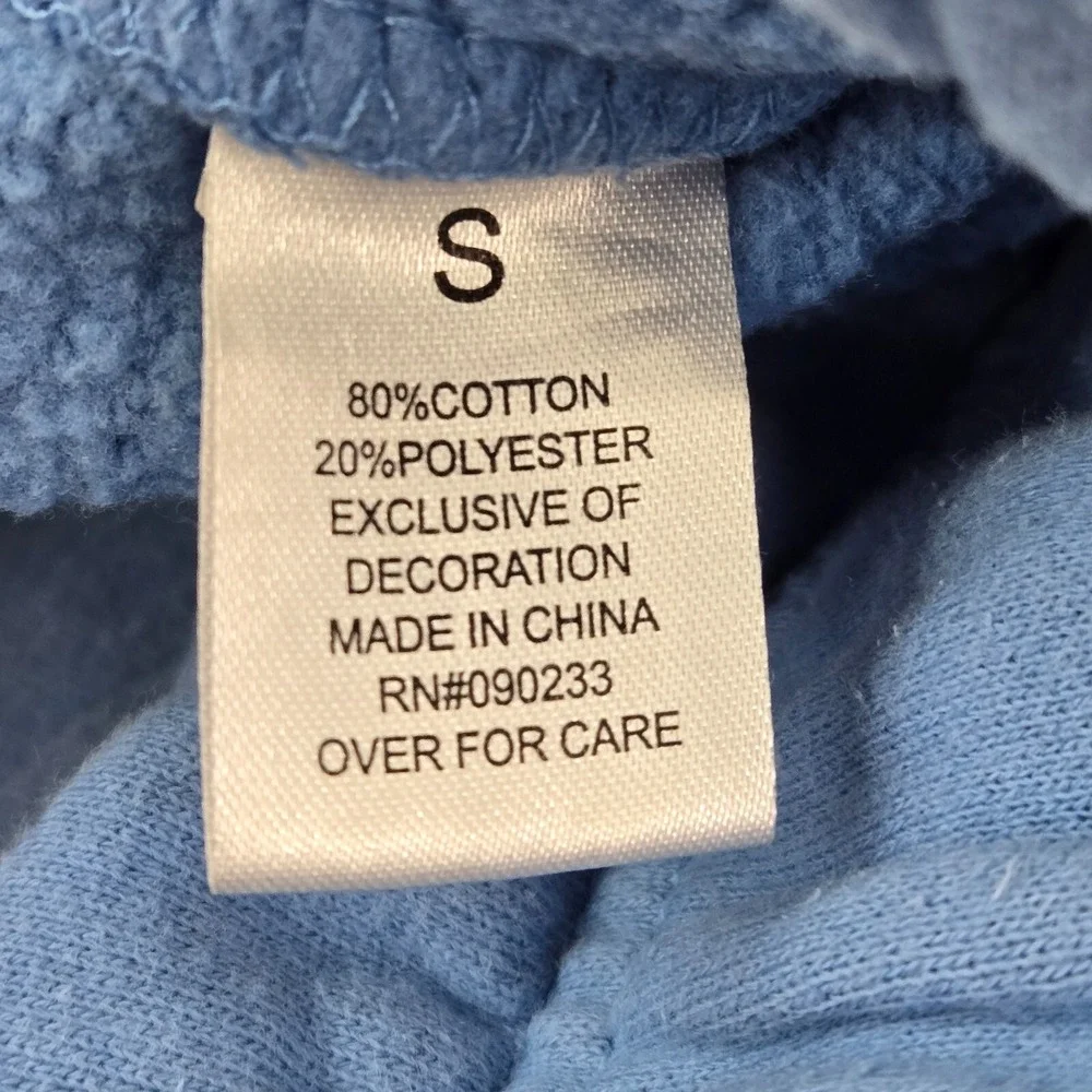 Playboy By Pacsun Women Activewear Pants‎ Small Blue Sweatpants Logo University